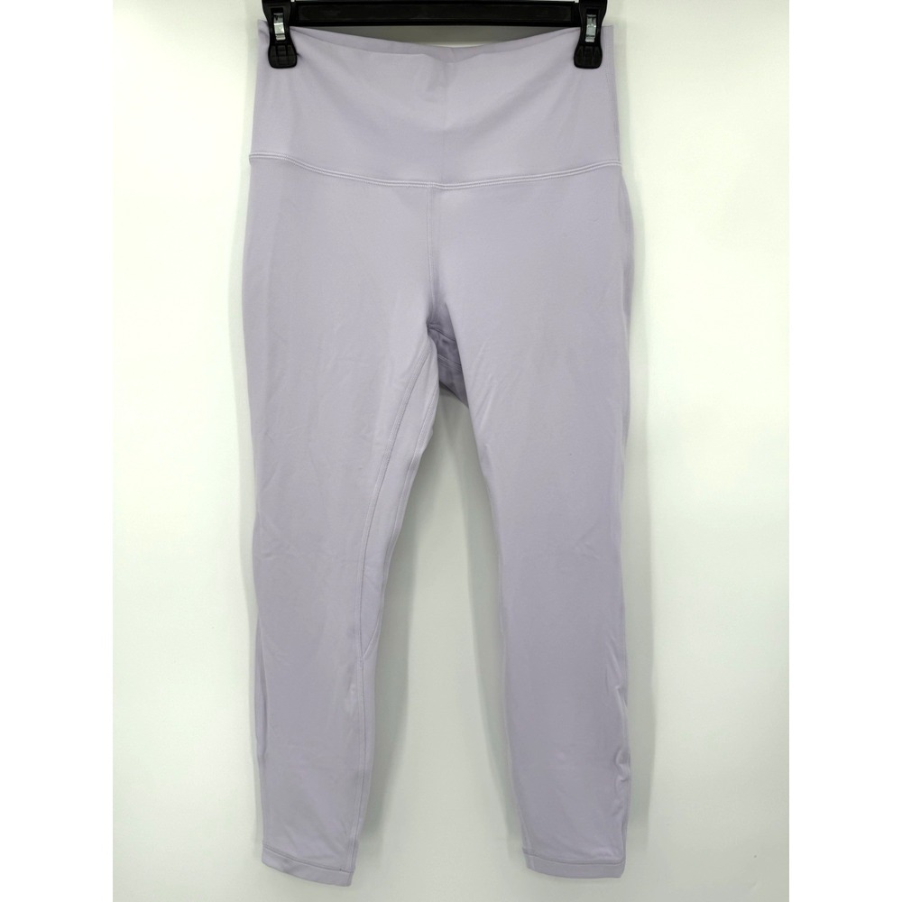 Lululemon Leggings Women Size 8 Light Purple High Rise 24 Inseam Activewear